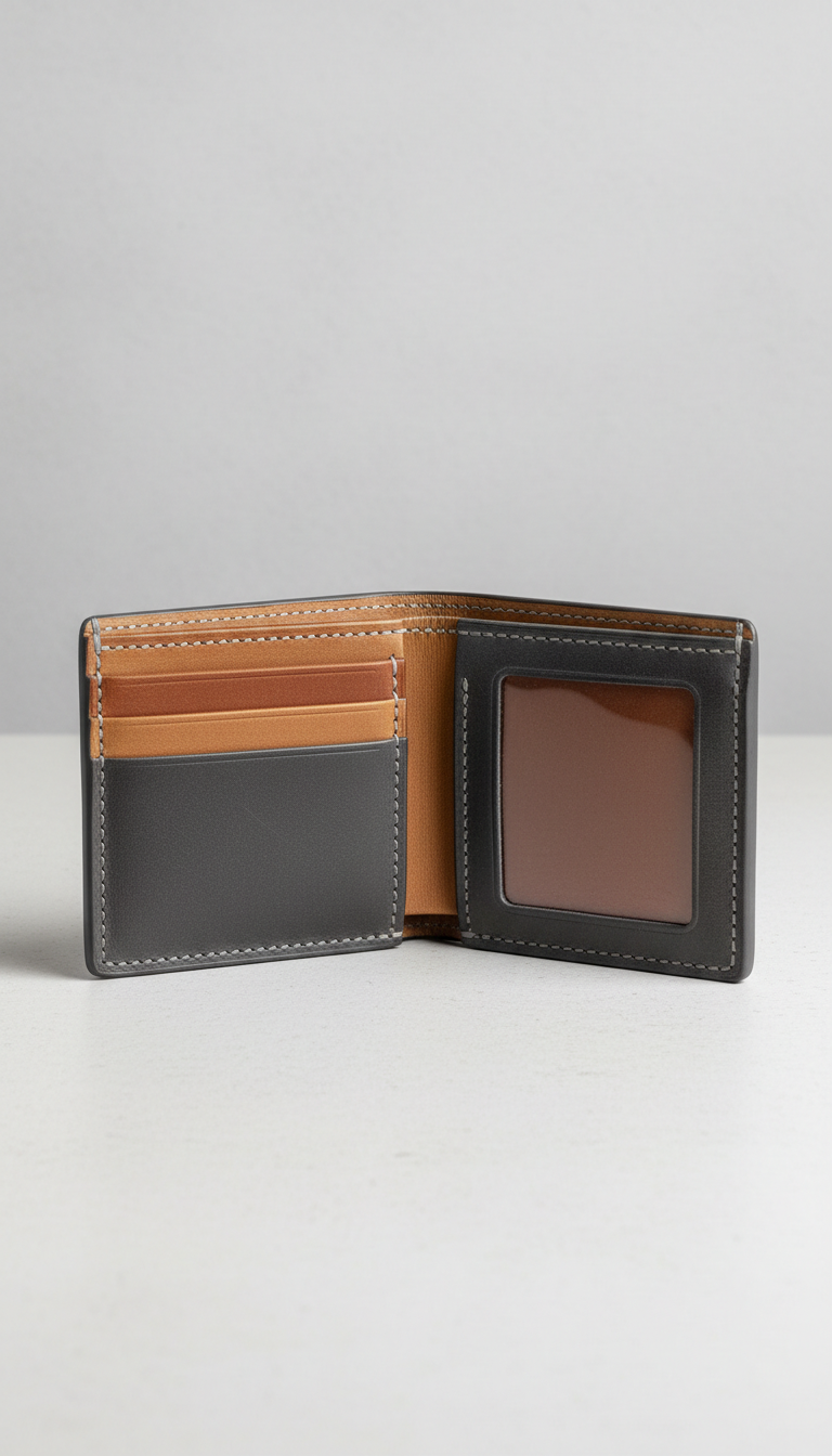Leather Verse Bifold Wallet